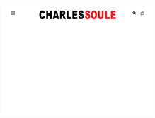Tablet Screenshot of charlessoule.com